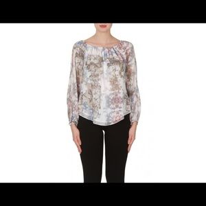 Joseph Ribkoff Tunic w/ split sleeve